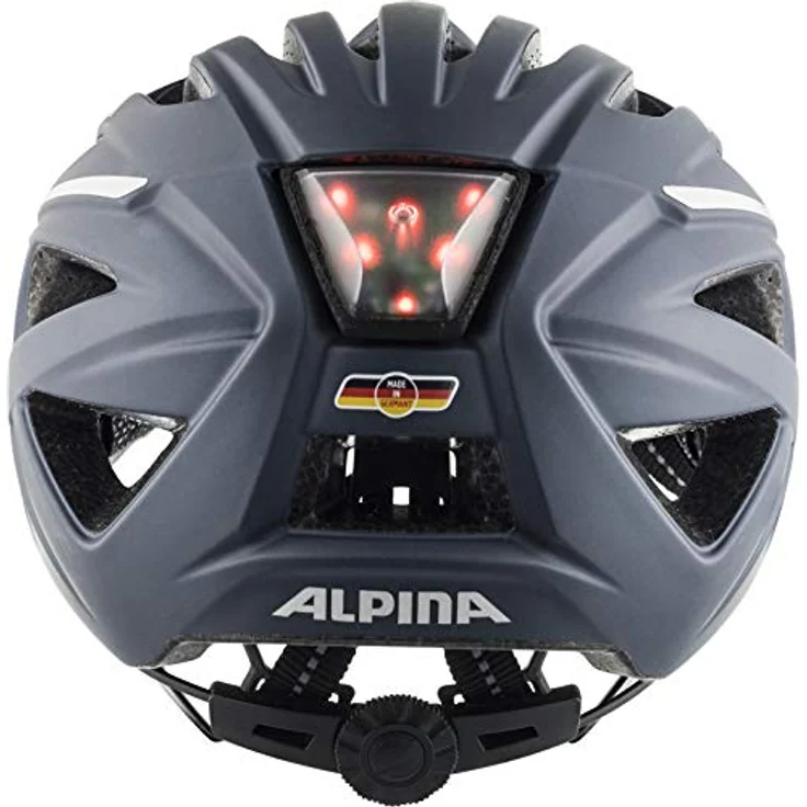 Alpina Haga Indigo Matt, Größe 55 - 59 cm - Fahrradhelm, Farbe Blau – Bild 4
