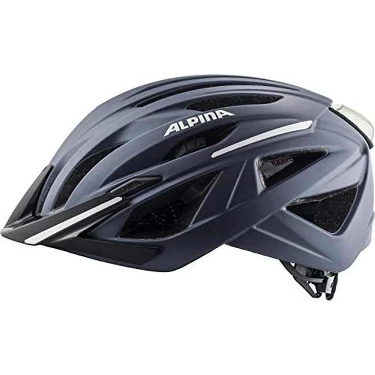 Alpina Haga Indigo Matt, Größe 55 - 59 cm - Fahrradhelm, Farbe Blau – Bild 3