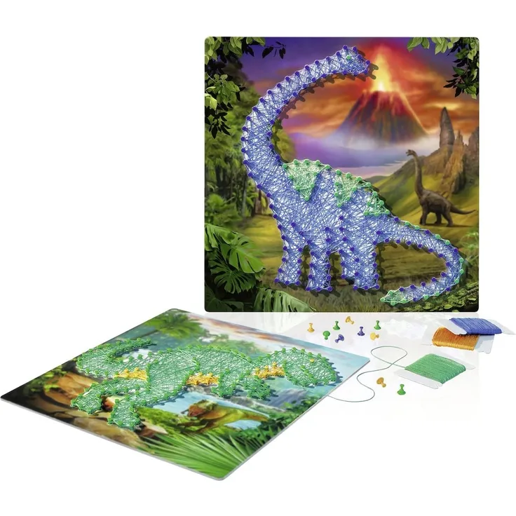 Ravensburger 18031 String It Midi: Dinosaurs