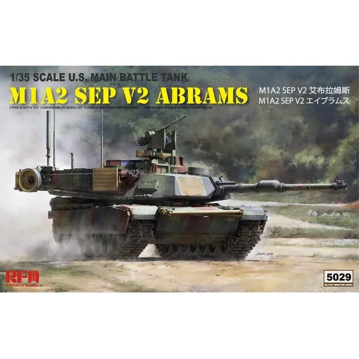 Rye Field Model RM-5029 M1A2 SEP V2 ABRAMS