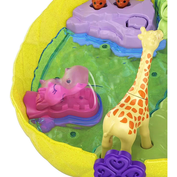 Polly Pocket GKJ64 - Ananas Tasche, tragbare Schatulle mit Zubehörteilen, Spielzeug ab 4 Jahren – Bild 3