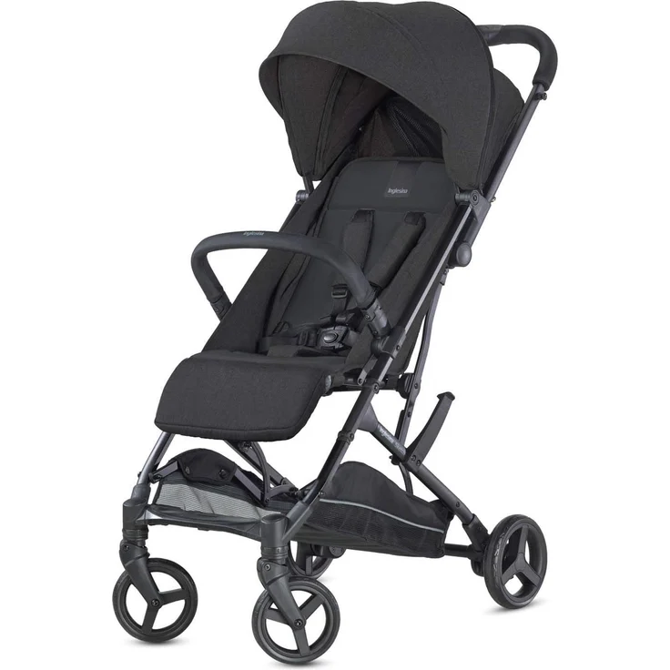 Kinderwagen leicht und kompakt, Total Black, schwarz – Bild 1