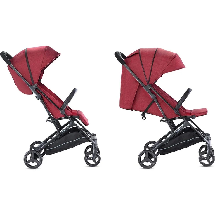 Kinderwagen leicht und kompakt, Total Black, schwarz – Bild 3