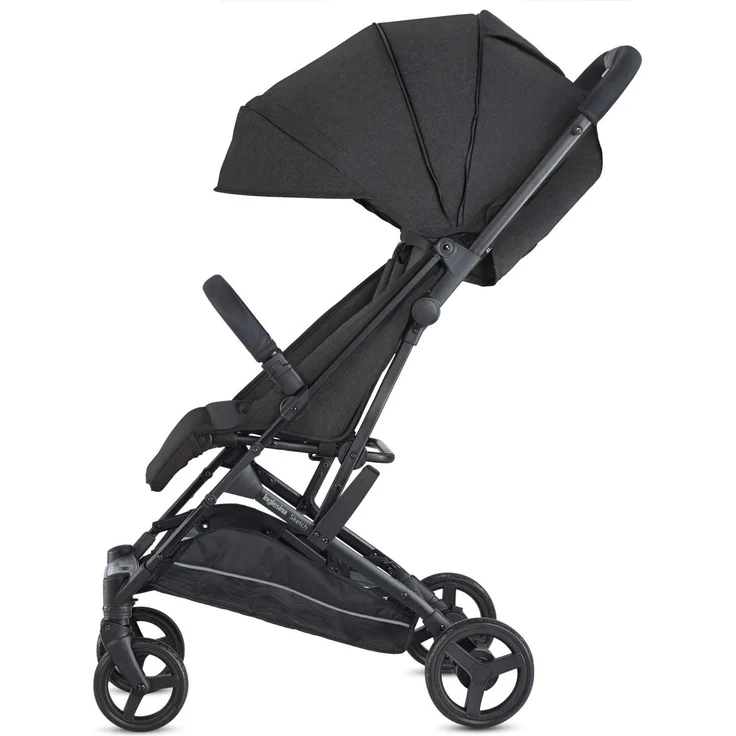 Kinderwagen leicht und kompakt, Total Black, schwarz – Bild 2