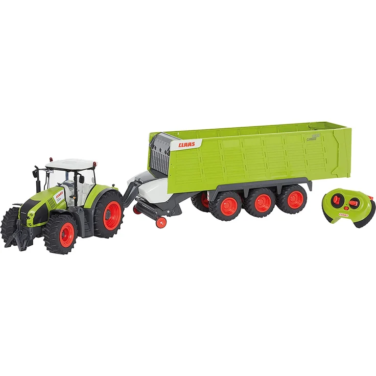 Happy People 34425 , Claas Traktor Axion 870 RC + Anhänger Cargos 9600 – Bild 3