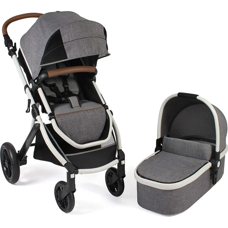 Chic 4 Baby Kombikinderwagen TORRE Melange grau