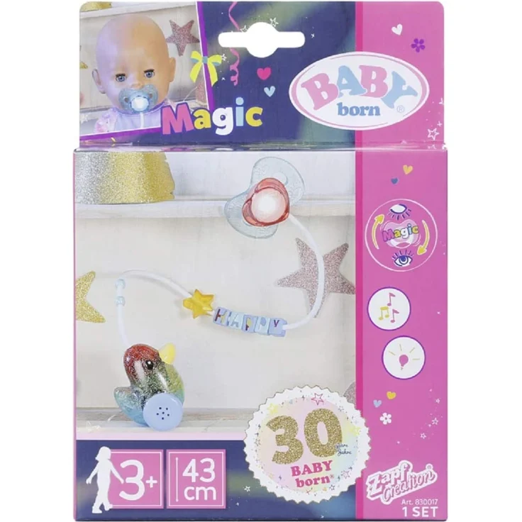 BABY born Happy Birthday Interactive Magic Schnuller - Preisvergleich – Bild 2