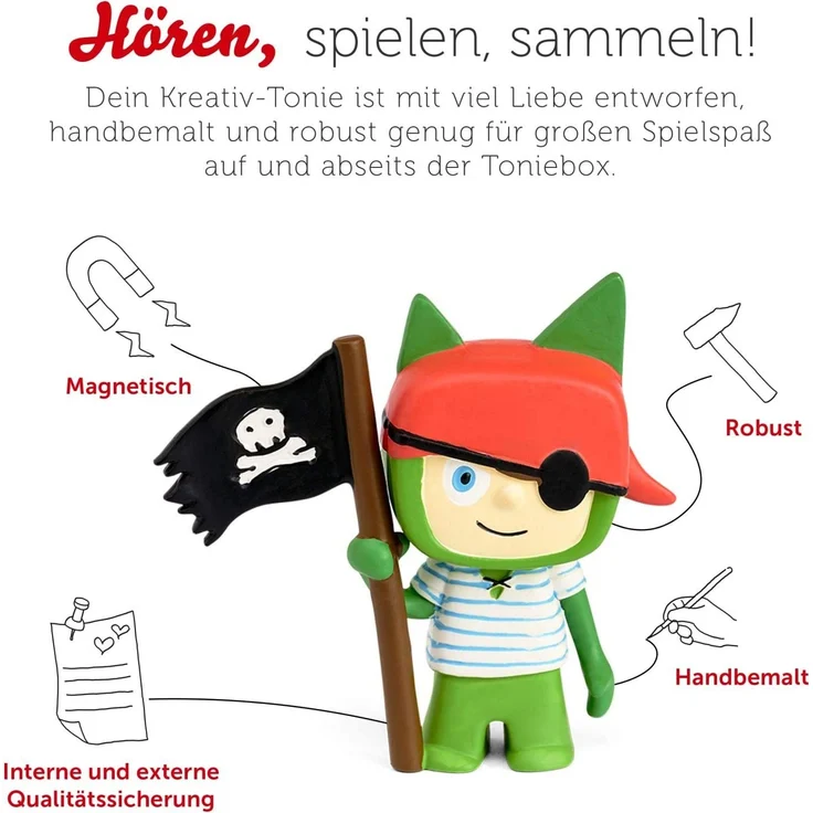 tonies® Kreativ-Tonie - Pirat – Bild 7