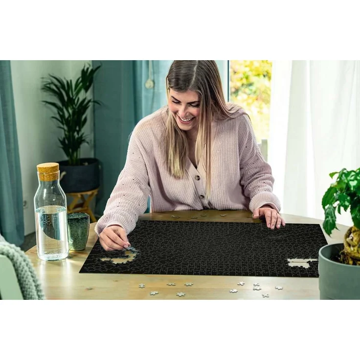 Ravensburger Krypt Puzzle, Schweres Puzzle für Erwachsene und Kinder ab 14 Jahren, Schwarz, 736 Teile – Bild 4