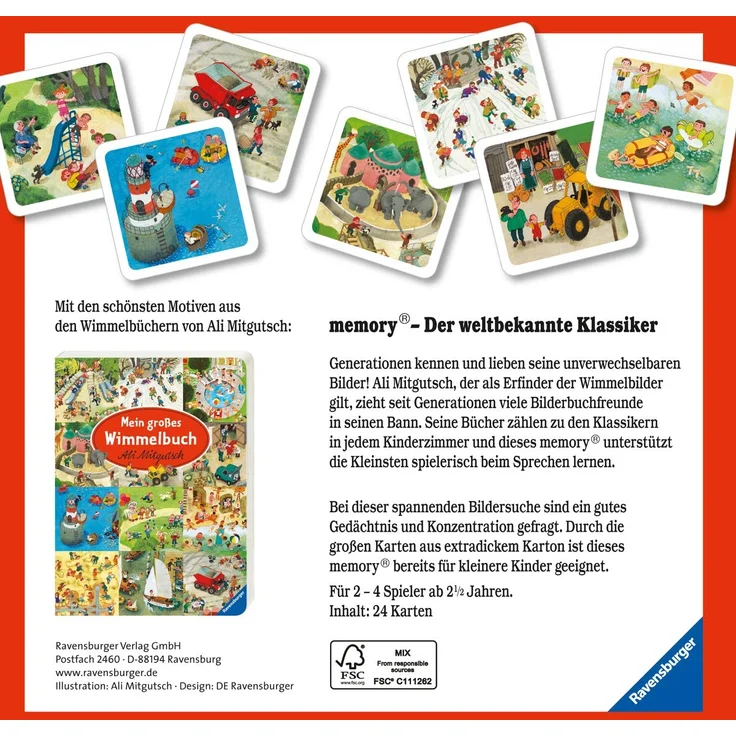 Ravensburger Spiel Meine schönsten Wimmelbilder memory – Bild 6