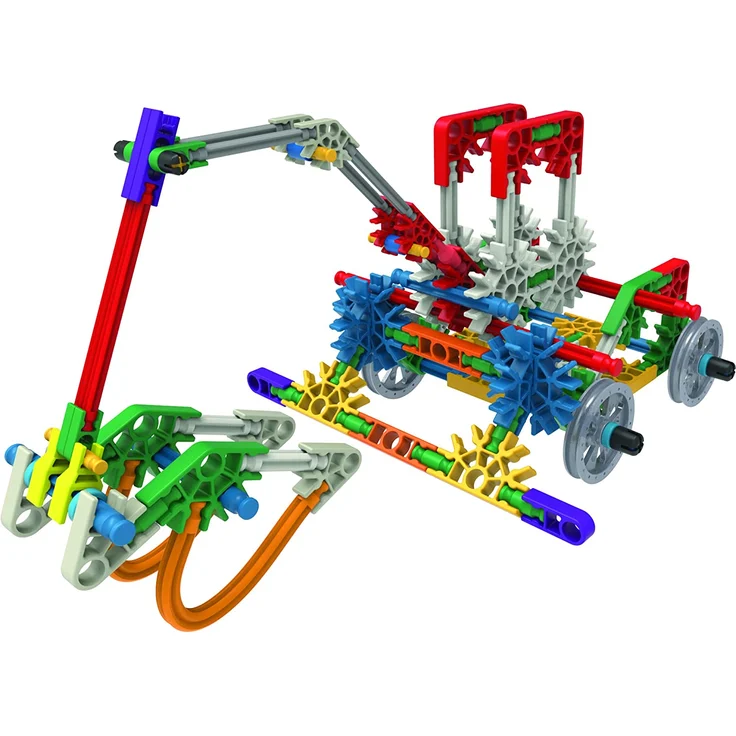 Knex 35375- Technic Bausteine Box Konstruktionsspielzeug - 522 Klemmbausteine – Bild 7