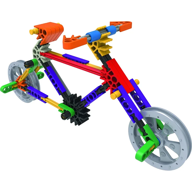 Knex 35375- Technic Bausteine Box Konstruktionsspielzeug - 522 Klemmbausteine – Bild 4