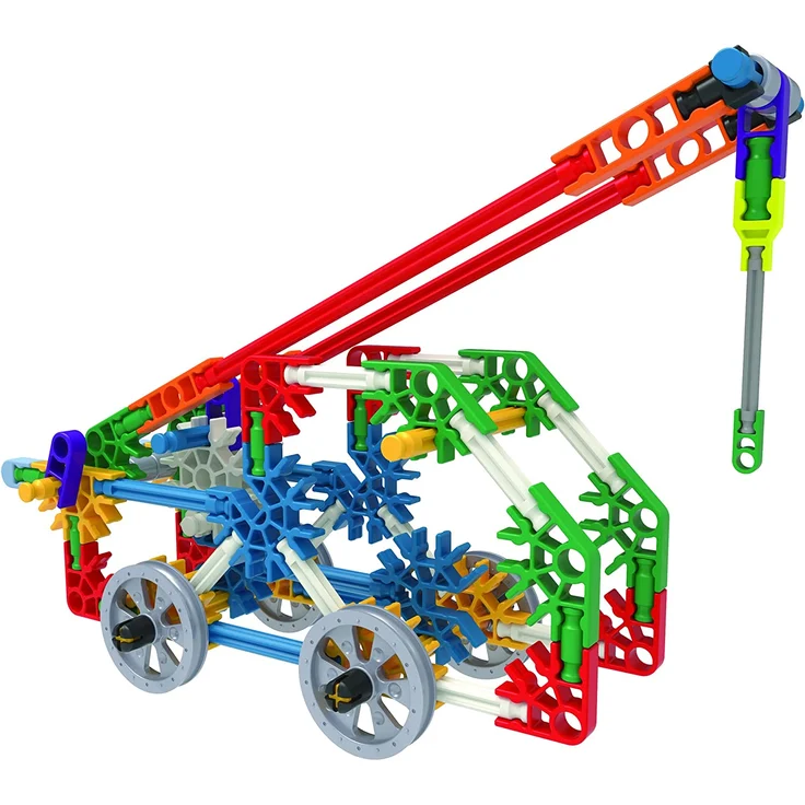 Knex 35375- Technic Bausteine Box Konstruktionsspielzeug - 522 Klemmbausteine – Bild 6