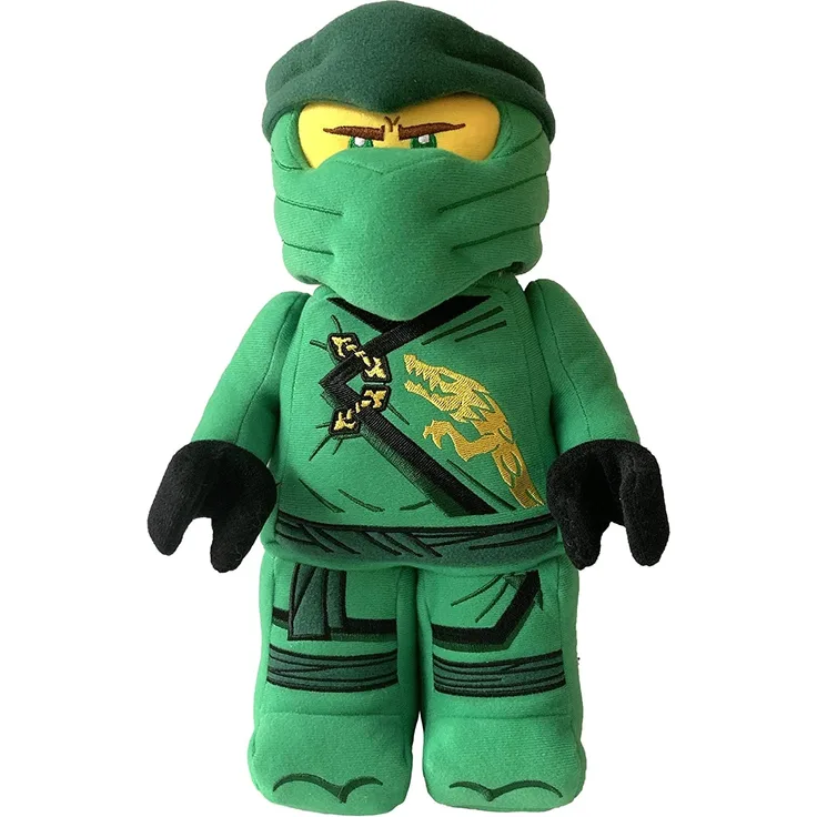 Manhattan Toy 335530 Lloyd Ninja Krieger Lego NINJAGO Plüsch Charakter, Multicolour, 33. 02cm
