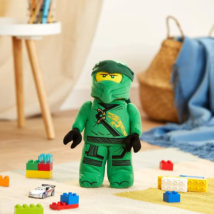 Manhattan Toy 335530 Lloyd Ninja Krieger Lego NINJAGO Plüsch Charakter, Multicolour, 33. 02cm – Bild 5