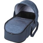 Maxi-Cosi Laika Babywanne, sehr leichter (nur 1,5 kg) und gepolsterter Soft-Kinderwagenaufsatz, passend für den Kinderwagen Maxi-Cosi Laika, Baby-Tragetasche nutzbar ab der Geburt, Nomad Blue