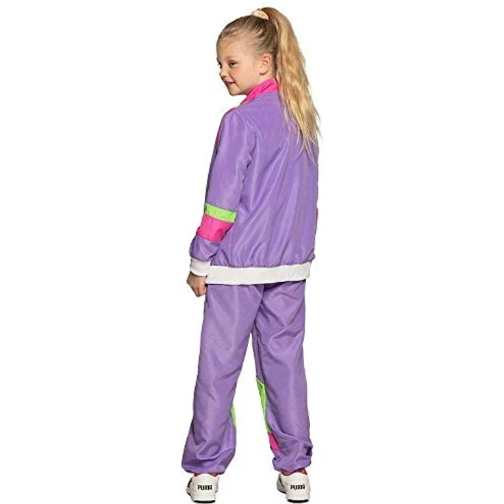 trainingsanzug retro junior polyester mt 10-12 Jahre alt – Bild 5