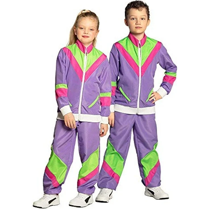 trainingsanzug retro junior polyester mt 10-12 Jahre alt – Bild 1