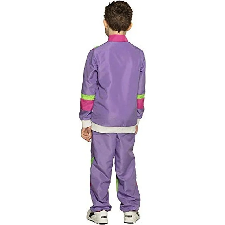 trainingsanzug retro junior polyester mt 10-12 Jahre alt – Bild 4