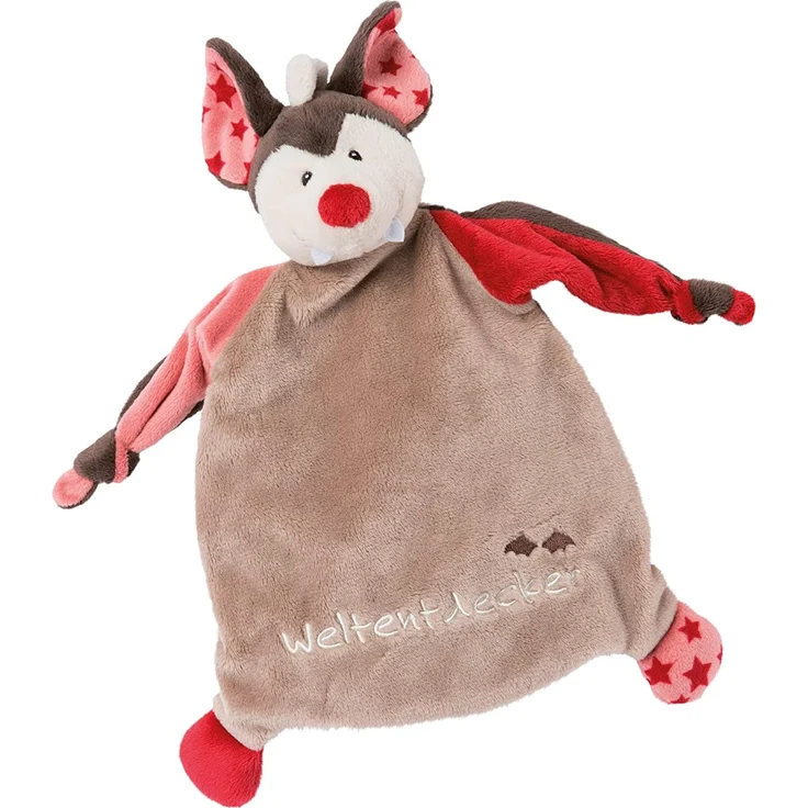 Schmusetuch Fledermaus Weltentdecker – Bild 1