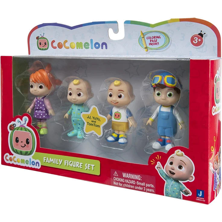 Jazwares Cocomelon Figurine 4Pak Figurines Family – Bild 8