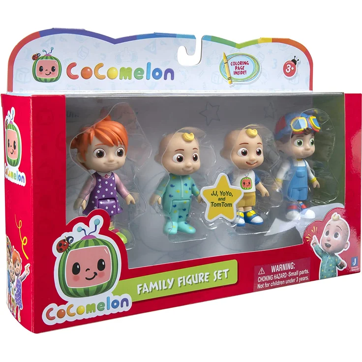 Jazwares Cocomelon Figurine 4Pak Figurines Family – Bild 7