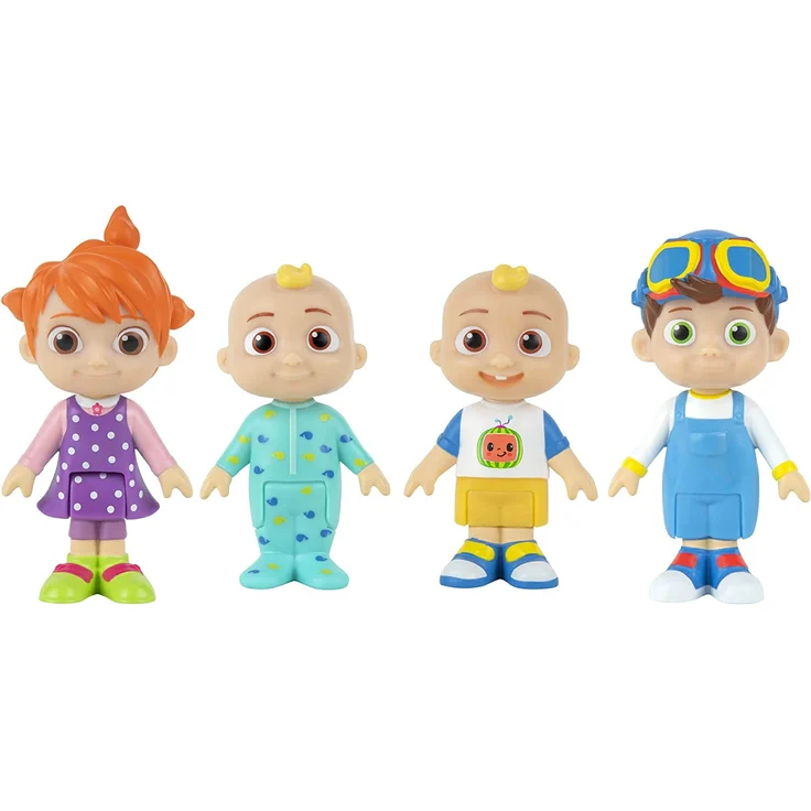 Jazwares Cocomelon Figurine 4Pak Figurines Family – Bild 1