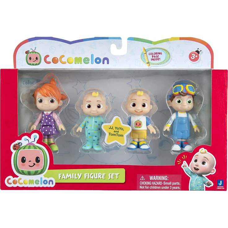Jazwares Cocomelon Figurine 4Pak Figurines Family – Bild 2