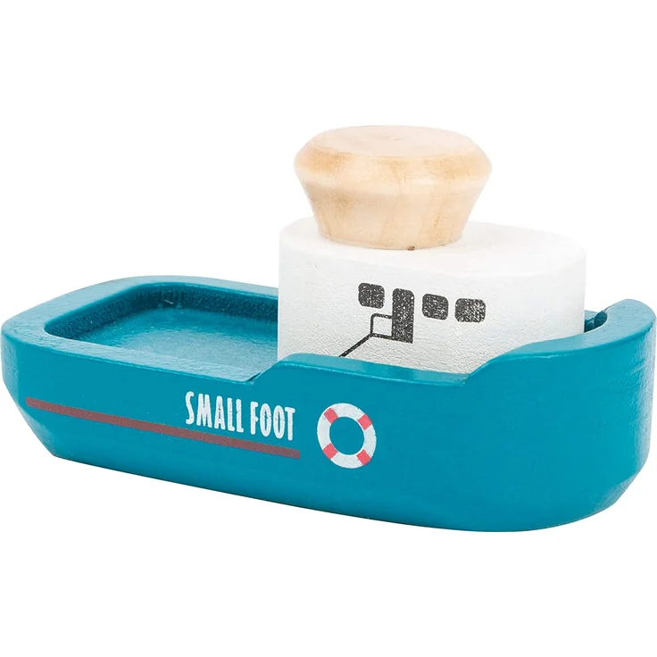 small foot 11378 Coontainerterminal aus Holz, mit beweglicher Containerbrücke und Zubehör, ab 3 Jahren – Bild 7