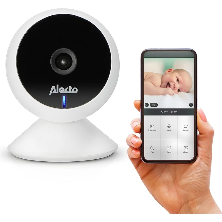 Alecto Smartbaby5 wlan-Babyphone mit Kamera – Bild 1