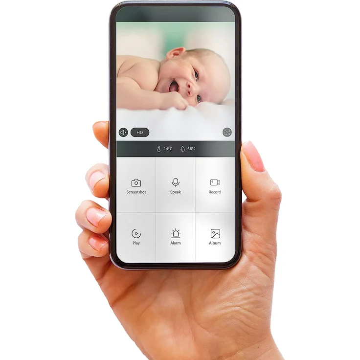 Alecto Smartbaby5 wlan-Babyphone mit Kamera – Bild 3