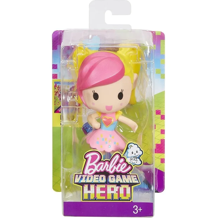 Mattel Barbie Video Game Hero Junior Doll - Blond &Pink Hair (Dtw14)