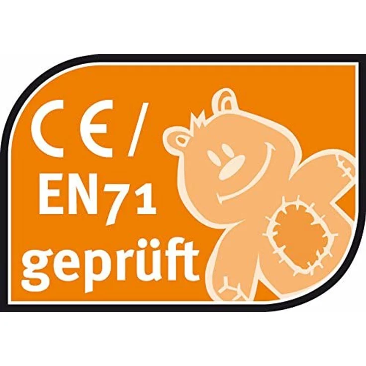 MAMMUT 105018 - Malen nach Zahlen Tiermotiv, Kätzchen, Katze, Komplettset mit bedruckter Malvorlage im A4 Format, 7 Acrylfarben und Pinsel, Malset für Kinder ab 8 Jahre – Bild 3