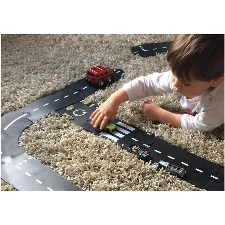 Highway | 24-teiliges Straßenset von Waytoplay Toys - Preisvergleich – Bild 17