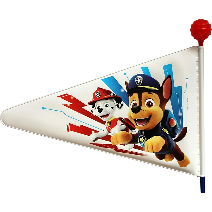 Wimpelstange PAW Patrol doppelwandig, teilbar, weiß mit Motiv – Bild 2
