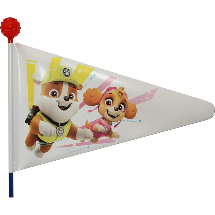 Wimpelstange PAW Patrol doppelwandig, teilbar, weiß mit Motiv – Bild 3