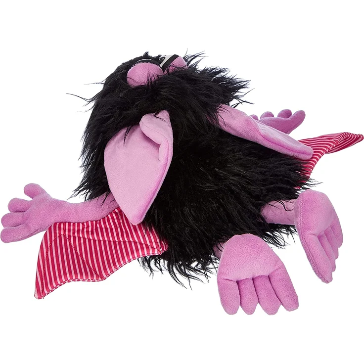 Horror-Shop Bammel Fledermaus Bauchredner Handpuppe – Bild 3