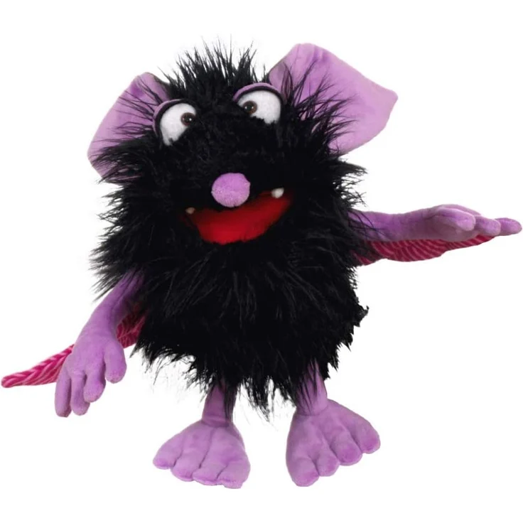 Horror-Shop Bammel Fledermaus Bauchredner Handpuppe – Bild 1