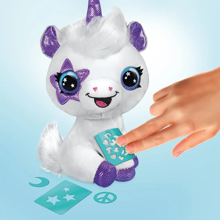 Canal Toys Style 4 Ever – Mein Einhorn aus Plüsch zum Selbstgestalten – Spray Art – OFG 228, Mehrfarbig – Bild 7
