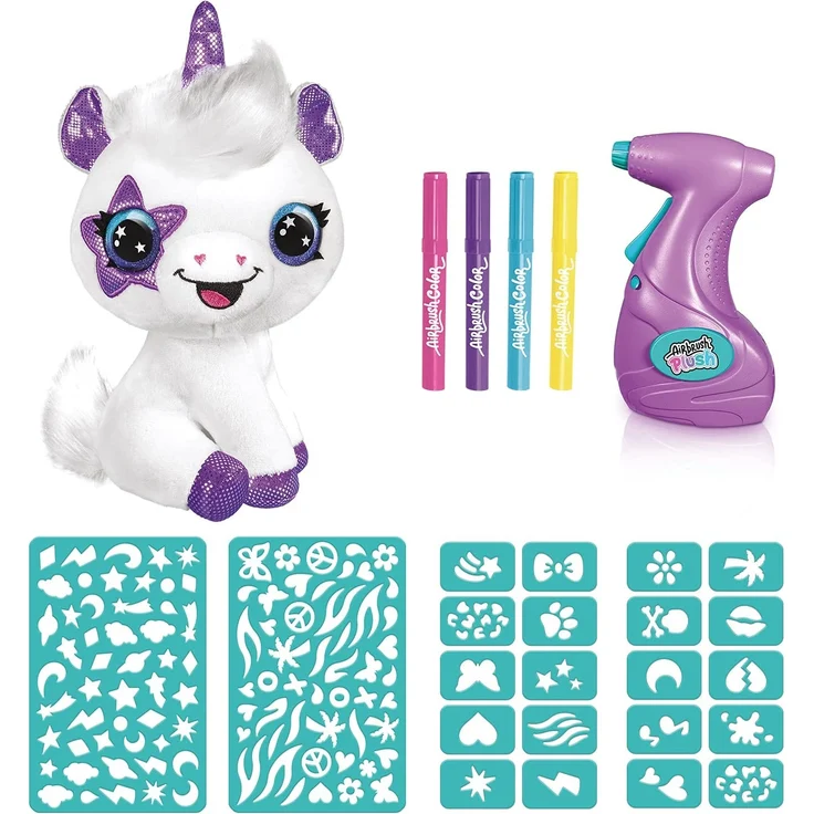 Canal Toys Style 4 Ever – Mein Einhorn aus Plüsch zum Selbstgestalten – Spray Art – OFG 228, Mehrfarbig – Bild 10