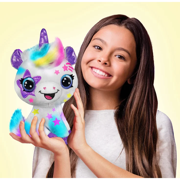 Canal Toys Style 4 Ever – Mein Einhorn aus Plüsch zum Selbstgestalten – Spray Art – OFG 228, Mehrfarbig – Bild 3