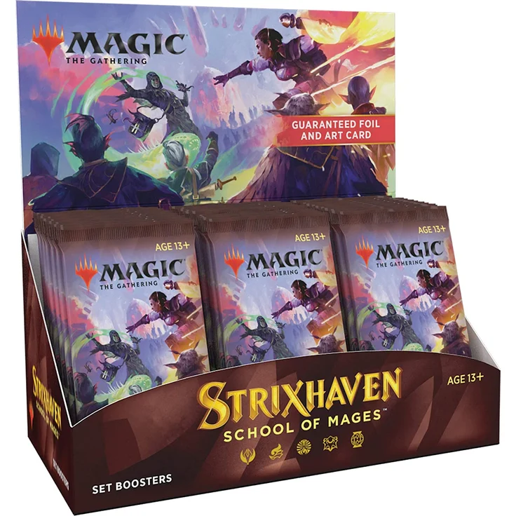 Wizards of the Coast Magic: The Gathering - Strixhaven: School of Mages Set- Booster Display ENGLISH trading cards – Bild 2