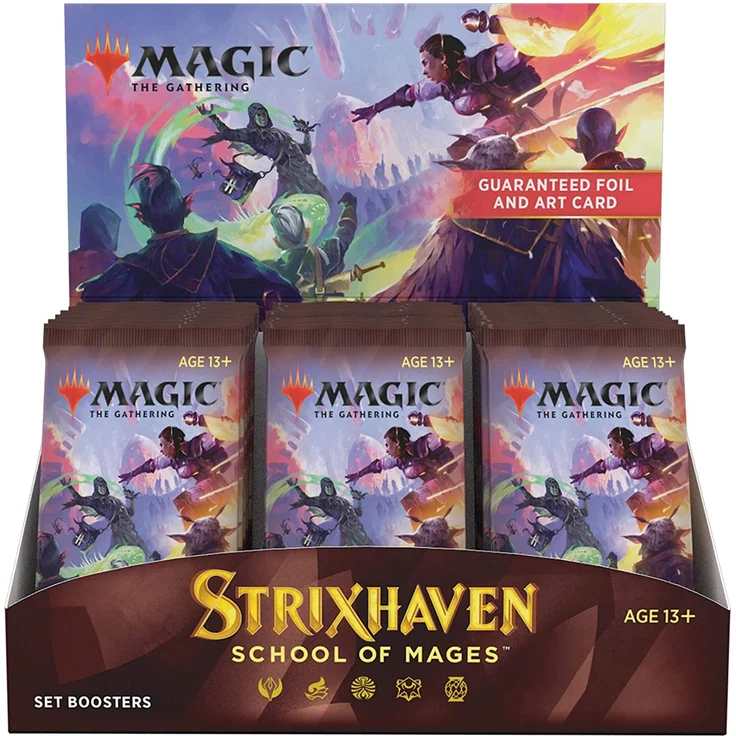 Wizards of the Coast Magic: The Gathering - Strixhaven: School of Mages Set- Booster Display ENGLISH trading cards – Bild 6