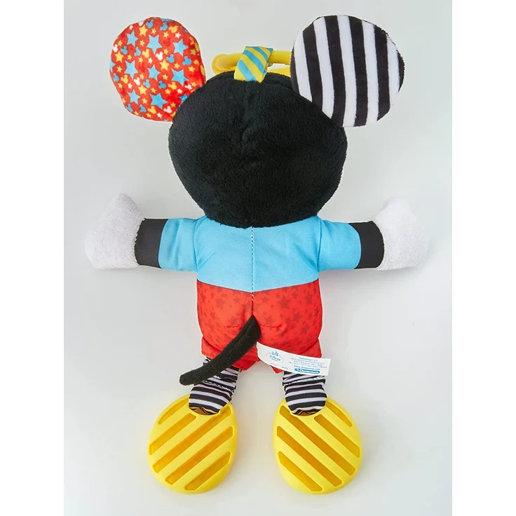Clementoni 17165.1 Mouse and Friends Plüsch Mickey mit Beißring – Bild 5