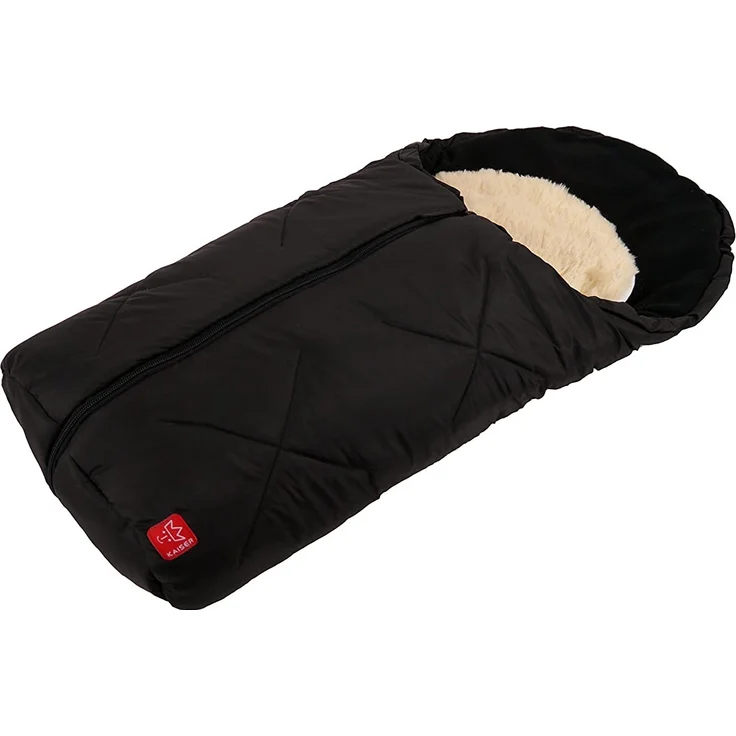 Kaiser 'Little Sheepy' Babyschalen-Fußsack schwarz, universell einsetzbar – Bild 2