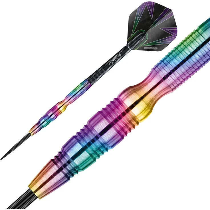 WINMAU Champions - Simon Whitlock 3: 24g Profi Wolfram Steeltip Dartpfeile Set mit Flights und Schäfte – Bild 2