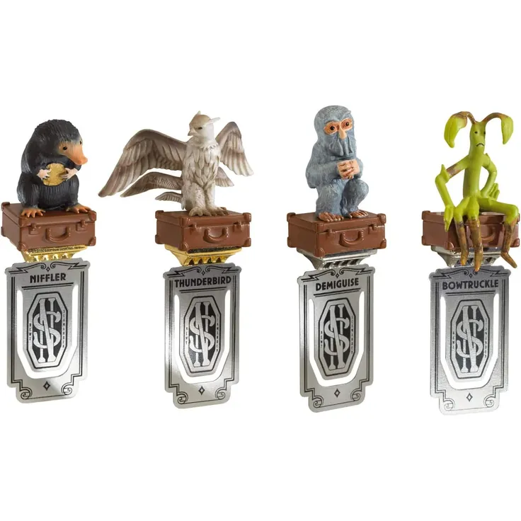 The Noble Collection Fantastische Bestien Sammler Lesezeichen Set