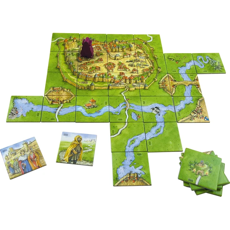 Hans im Glück 48180 - Carcassonne 6. Erweiterung 'Graf, König und Konsorten' – Bild 2