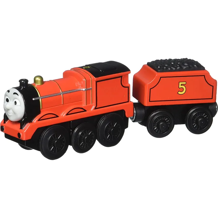 Mattel Fisher-Price Y4111 - Thomas und seine Freunde Lokomotive James, batteriebetrieben