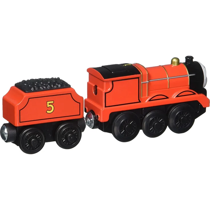 Mattel Fisher-Price Y4111 - Thomas und seine Freunde Lokomotive James, batteriebetrieben – Bild 2